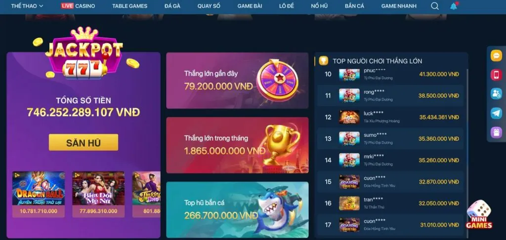 Các loại hình game đa dạng và ưu đãi hấp dẫn tại hi8802 code